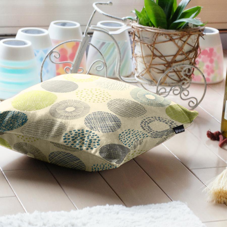 クッションカバー 中身付き 40×40 無地 40角 モーリー＆フェザーヌードクッション 日本製 fabrizm | fabrizm | 12