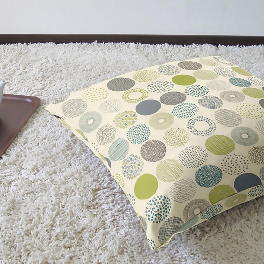 クッションカバー 中身付き 55×55 無地 55角 モーリー＆ヌードクッション 日本製 fabrizm 背当て 座布団 爆買 | fabrizm | 10