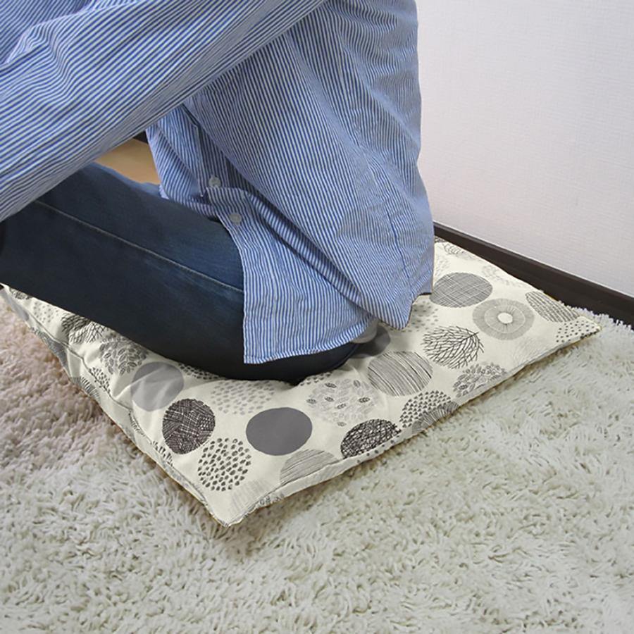 座布団カバー 59×63 八端判 おしゃれ 無地 モーリー 5色展開 日本製 fabrizm クッションカバー モダン 爆買 | fabrizm | 09