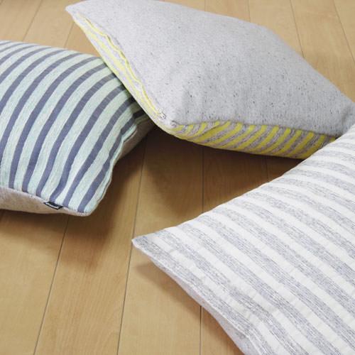 クッションカバー 45×45 北欧 座布団カバー 45角 中身付き メモリー＆綿わた100％座布団ヌード 日本製 fabrizm 椅子用 シートクッション | fabrizm | 03