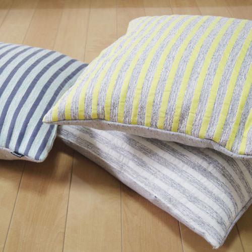 クッションカバー 45×45 北欧 座布団カバー 45角 中身付き メモリー＆綿わた100％座布団ヌード 日本製 fabrizm 椅子用 シートクッション | fabrizm | 04