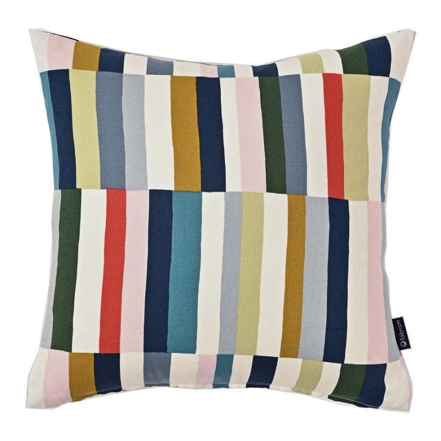 クッションカバー 30×30 北欧 30角 パッチ 日本製 fabrizm 背当てカバー 小さめ 座布団カバー おしゃれ かわいい ストライプ ボーダー 名入れ刺繍OK 爆買 | fabrizm | 09