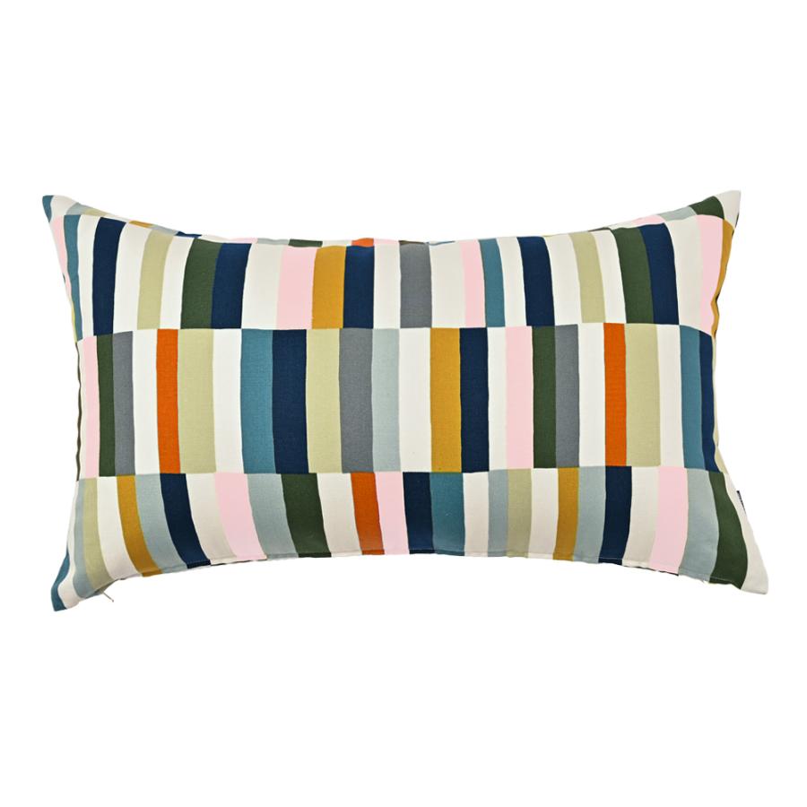 クッションカバー 長方形 50×30 北欧 パッチ 日本製 fabrizm 背当てカバー 枕カバー おしゃれ かわいい 幾何学 ブロック 名入れ刺繍OK 爆買 | fabrizm | 09