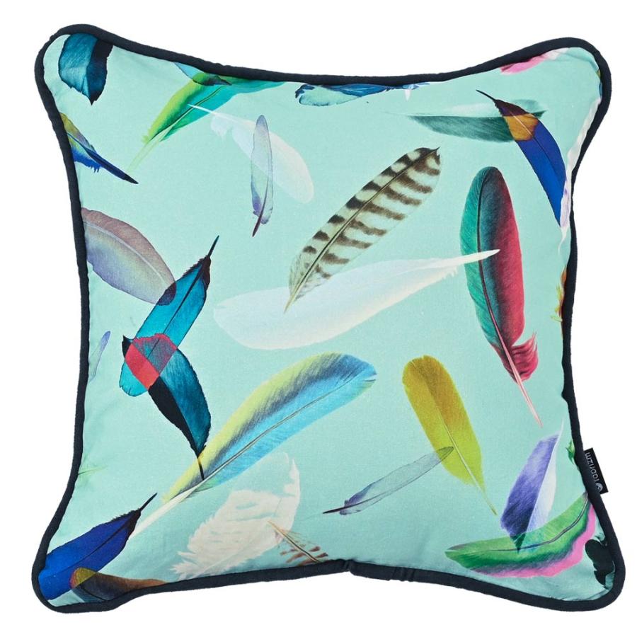 クッションカバー 30×30 北欧 30角 nora. 日本製 fabrizm 背当てカバー 小さめ 座布団カバー おしゃれ ストライプ ボーダー 名入れ刺繍OK | fabrizm | 17