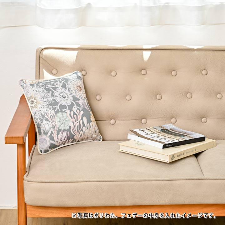 クッションカバー 30×30 北欧 30角 nora. 日本製 fabrizm 背当てカバー 小さめ 座布団カバー おしゃれ ストライプ ボーダー 名入れ刺繍OK | fabrizm | 20