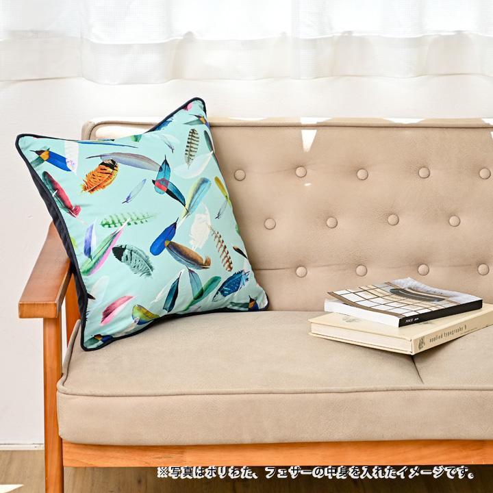 クッションカバー 45×45 北欧 45角 nora. 日本製 fabrizm 背当てカバー 座布団カバー おしゃれ かわいい ストライプ ボーダー 名入れ刺繍OK |  | 23