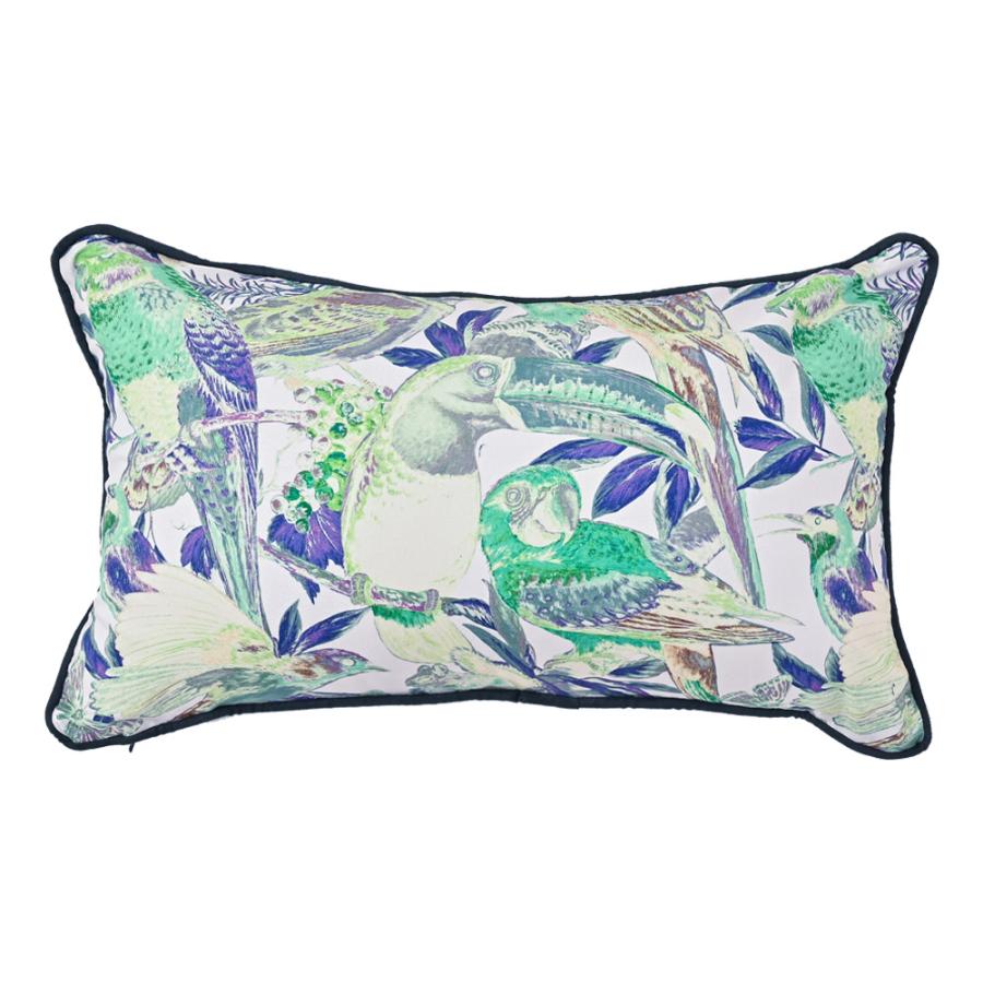 クッションカバー 長方形 50×30 北欧 nora. 日本製 fabrizm 背当てカバー 枕カバー おしゃれ かわいい 南国 ハワイ 名入れ刺繍OK | fabrizm | 07