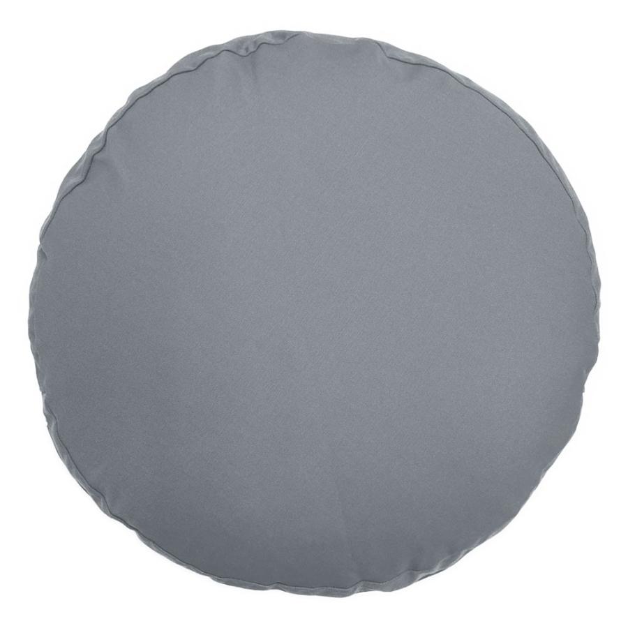 クッションカバー 中身付き 丸型 65 無地 直径65cm用 肉厚生地 オックス＆アップサイクルフェザーヌードクッション 日本製 fabrizm 座布団 背当て 円形 爆買 | fabrizm | 11