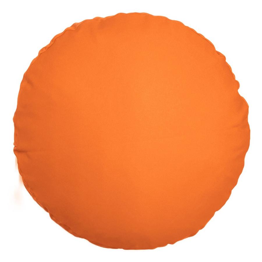 クッションカバー 中身付き 丸型 65 無地 直径65cm用 肉厚生地 オックス＆アップサイクルフェザーヌードクッション 日本製 fabrizm 座布団 背当て 円形 爆買 | fabrizm | 14