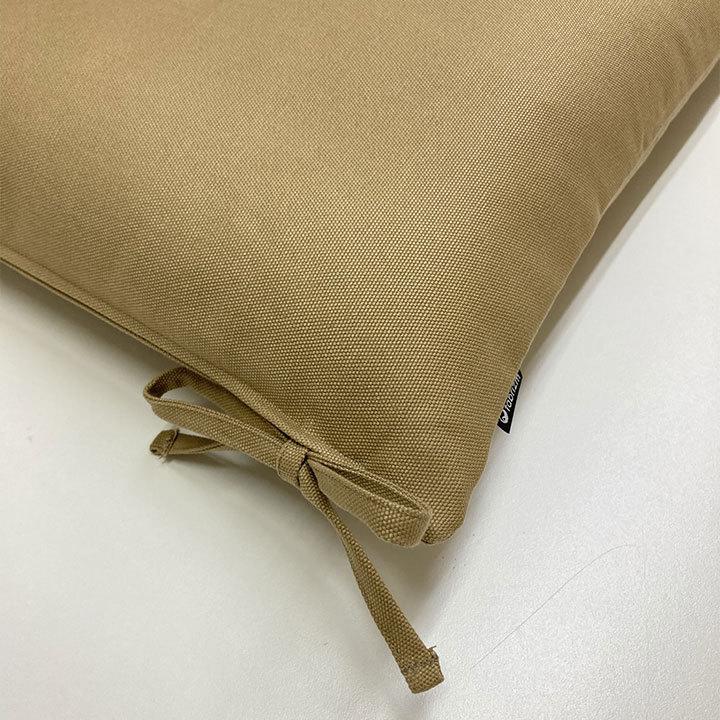 シートクッションカバー 椅子用 クッションカバー 座布団カバー ひも付き 45×45cm 肉厚生地 オックス 17色展開 日本製 fabrizm いす用 ダイニングチェア用 爆買 | fabrizm | 04
