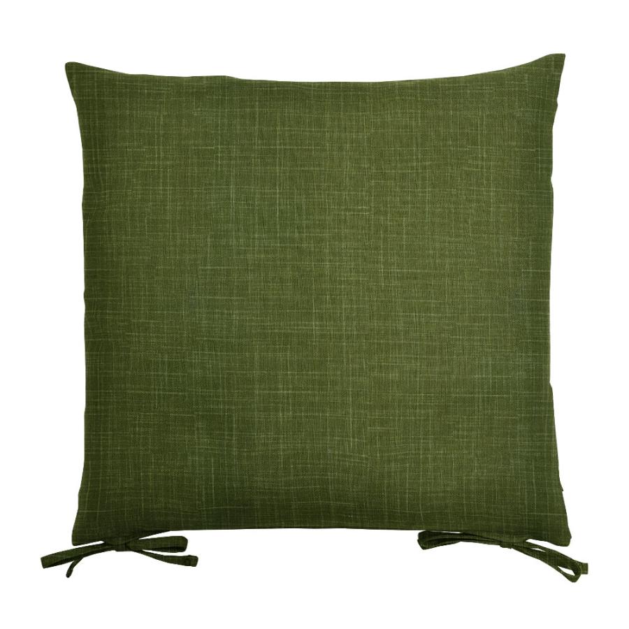 シートクッションカバー 椅子用 クッションカバー 座布団カバー ひも付き 45×45cm むら糸 日本製 fabrizm いす用 ダイニングチェア用 爆買 | fabrizm | 06