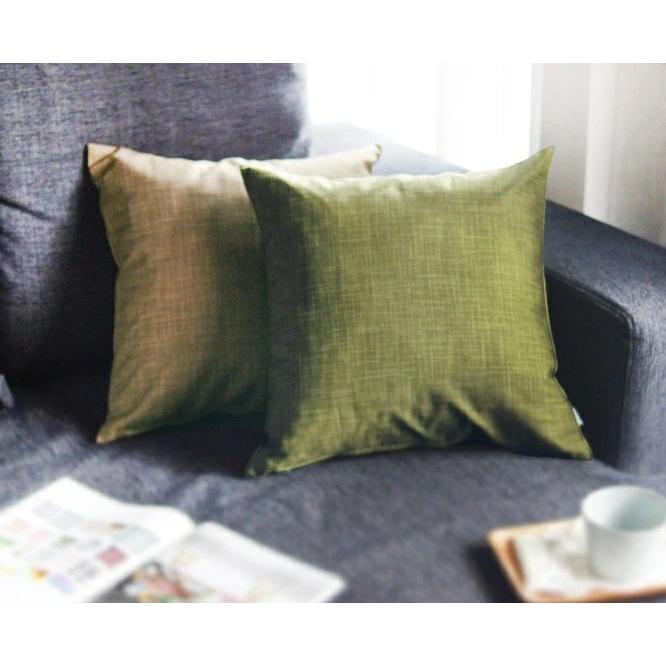 クッションカバー 中身付き 50×50 無地 50角 むら糸＆アップサイクルフェザーヌードクッション 受注生産 日本製 fabrizm 背当てカバー 敬老の日 爆買 | fabrizm | 09