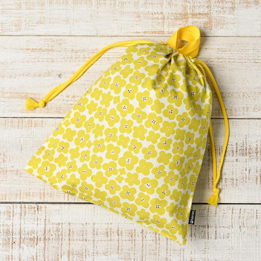 巾着袋 きんちゃく 大 Mサイズ 30×34 小学校 小学生 保育園 幼稚園 入園 入学 フラワー 日本製 fabrizm 手さげかばん 体操着入れ 男の子 女の子 キッズ 爆買 |  | 08