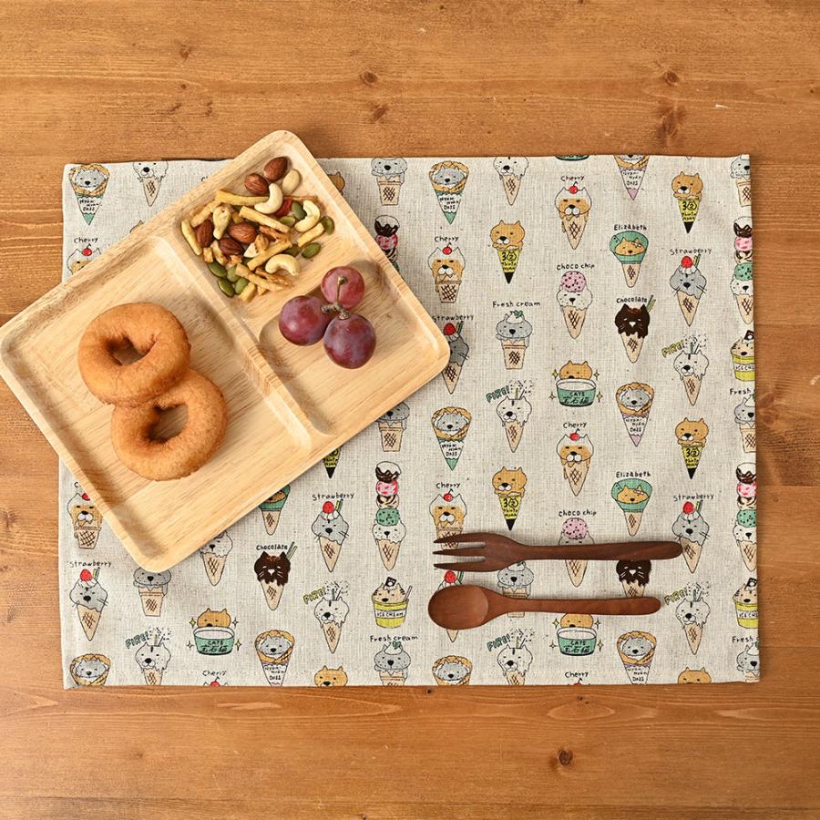 ランチョンマット おしゃれ 北欧 布 42×32cm ねこシリーズ 日本製 fabrizm ティーマット 子供用 吸水 かわいい 車 爆買 | fabrizm | 11