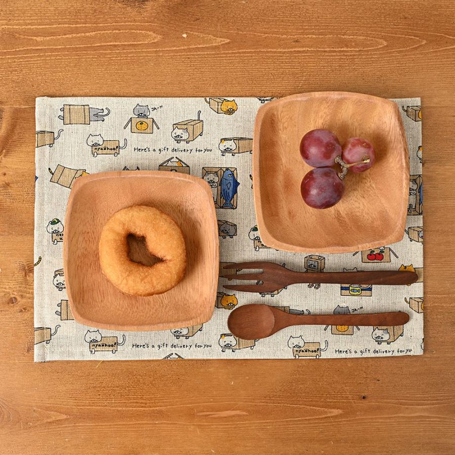 ランチョンマット 子供 小学校 おしゃれ 北欧 布 キッズランチョンマット 30×20cm ねこシリーズ 日本製 fabrizm 幼稚園 保育園 ティーマット 吸水 爆買 | fabrizm | 09