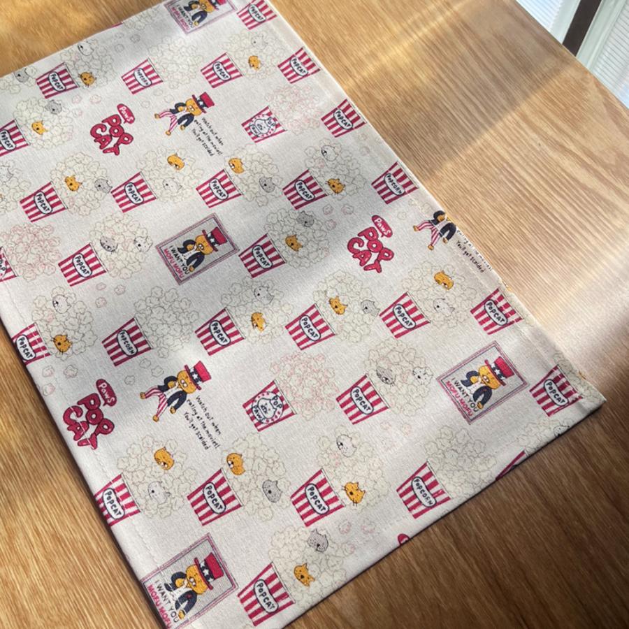 ランチョンマット 子供 小学校 おしゃれ 北欧 布 キッズランチョンマット 30×20cm ねこシリーズ 日本製 fabrizm 幼稚園 保育園 ティーマット 吸水 | fabrizm | 09
