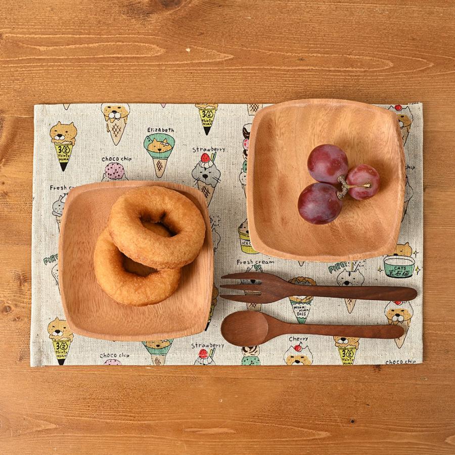 ランチョンマット 子供 小学校 おしゃれ 北欧 布 キッズランチョンマット 30×20cm ねこシリーズ 日本製 fabrizm 幼稚園 保育園 ティーマット 吸水 爆買 | fabrizm | 11