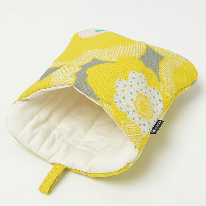 ミトン 鍋しき 鍋つかみ キッチン かわいい パポーラ 日本製 fabrizm 鍋敷き 2WAY 母の日 かわいい ギフト 手袋 北欧 花柄 爆買 | fabrizm | 11