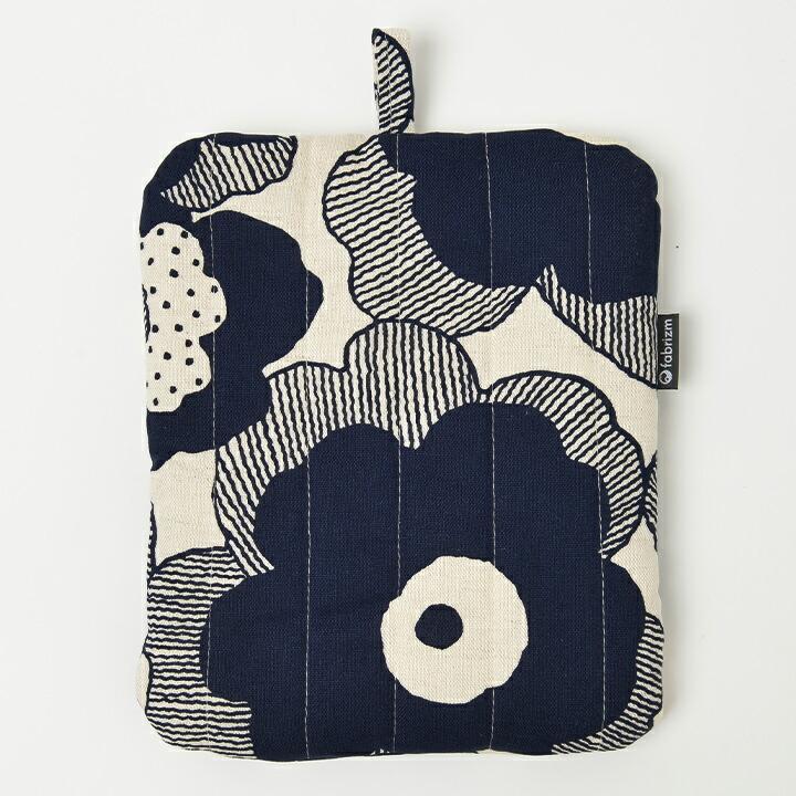 ミトン 鍋しき 鍋つかみ キッチン かわいい パポーラ 日本製 fabrizm 鍋敷き 2WAY 母の日 かわいい ギフト 手袋 北欧 花柄 爆買 | fabrizm | 12