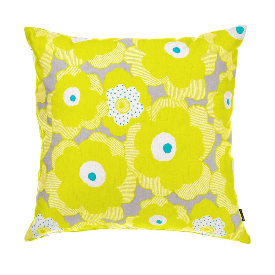 クッションカバー 中身付き 45×45 北欧 花 45角 パポーラ＆アップサイクルフェザーヌードクッション 日本製 fabrizm 背当てカバー | fabrizm | 09