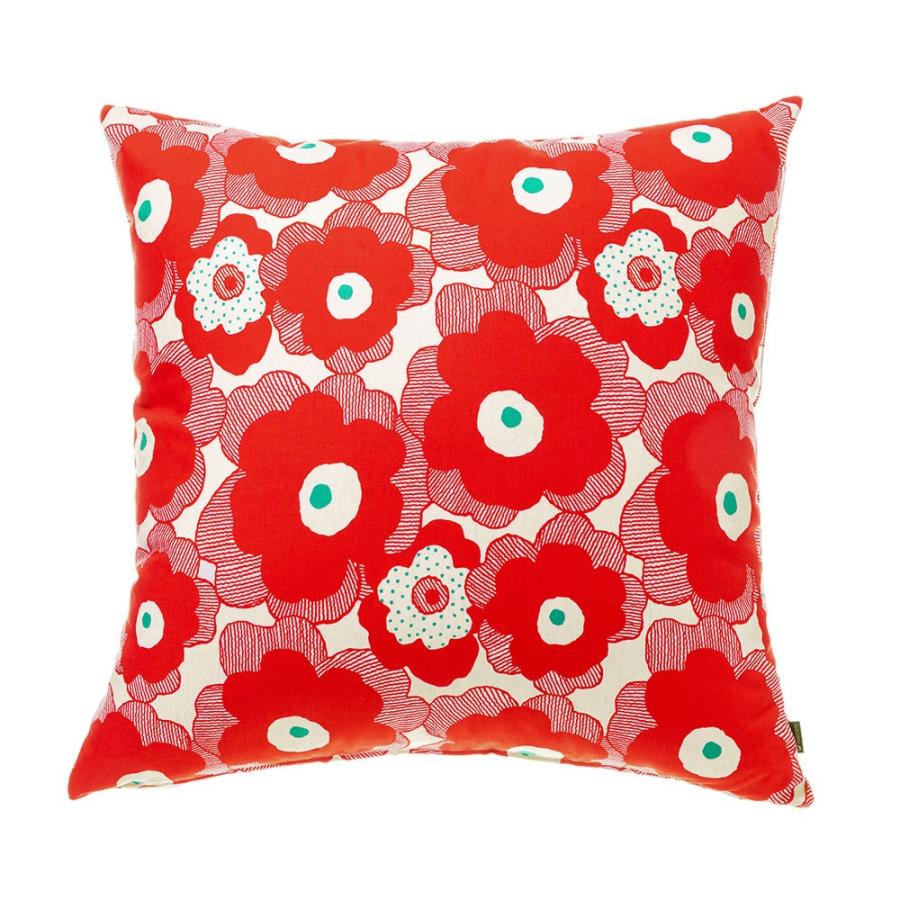 クッションカバー 60×60 北欧 花 60角 パポーラ 日本製 fabrizm 背当てカバー 座布団カバー おしゃれ かわいい 名入れ刺繍OK 爆買 | fabrizm | 08