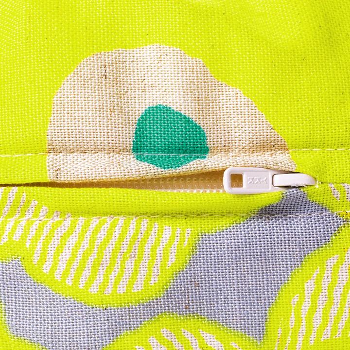 クッションカバー 中身付き 60×60 北欧 花 60角 パポーラ＆アップサイクルフェザーヌードクッション 日本製 fabrizm 背当てカバー 爆買 | fabrizm | 12