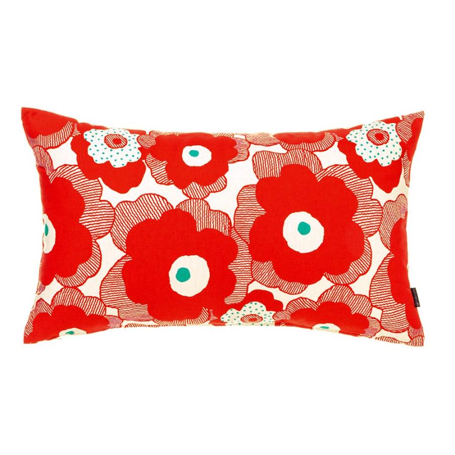 クッションカバー 中身付き 長方形 50×30 北欧 花 パポーラ＆アップサイクルフェザーヌードクッション 日本製 fabrizm 背当てカバー 爆買 | fabrizm | 08