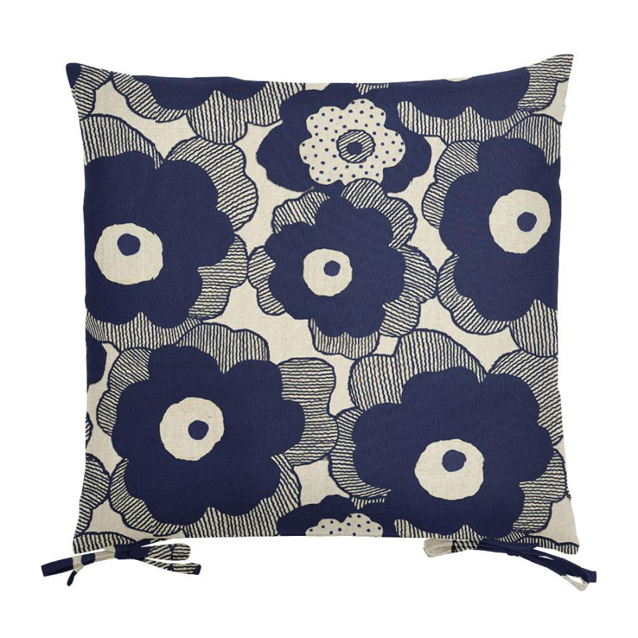 シートクッションカバー 椅子用 クッションカバー 座布団カバー ひも付き 45×45cm パポーラ 日本製 fabrizm いす用 ダイニングチェア用 爆買 | fabrizm | 07