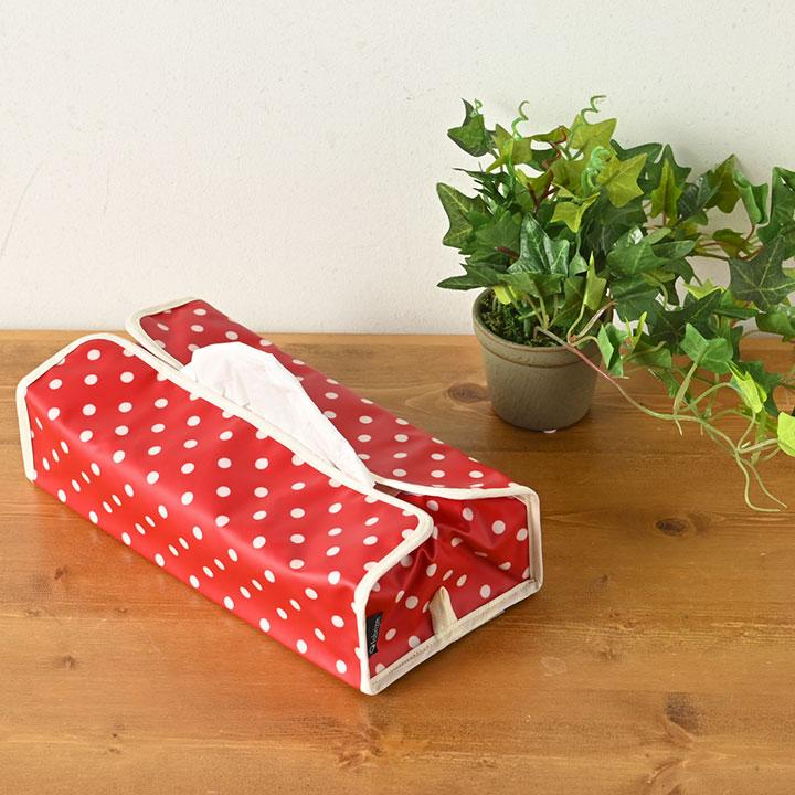 ティッシュカバー 布 ドット プント 日本製 fabrizm ティッシュケース おしゃれ かわいい 壁掛け 撥水 爆買 | fabrizm | 11