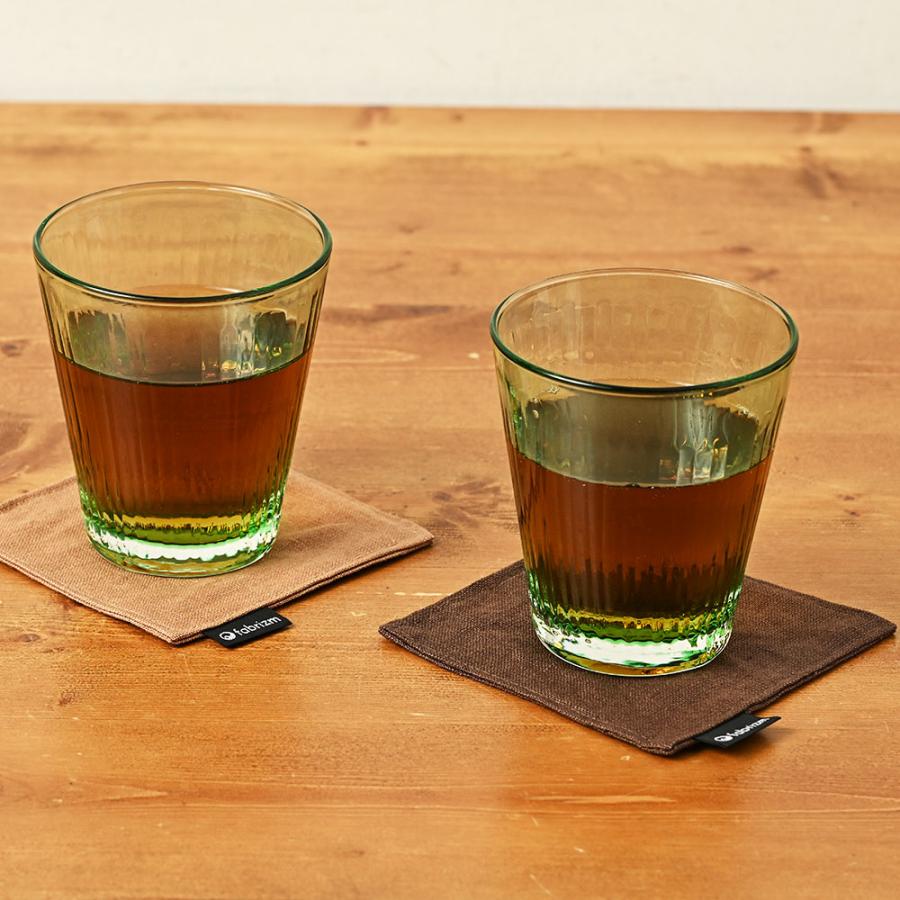 コースター おしゃれ 布 ソフトリネン 麻100％ 日本製 fabrizm リバーシブル 吸水 麻 爆買 | fabrizm | 27