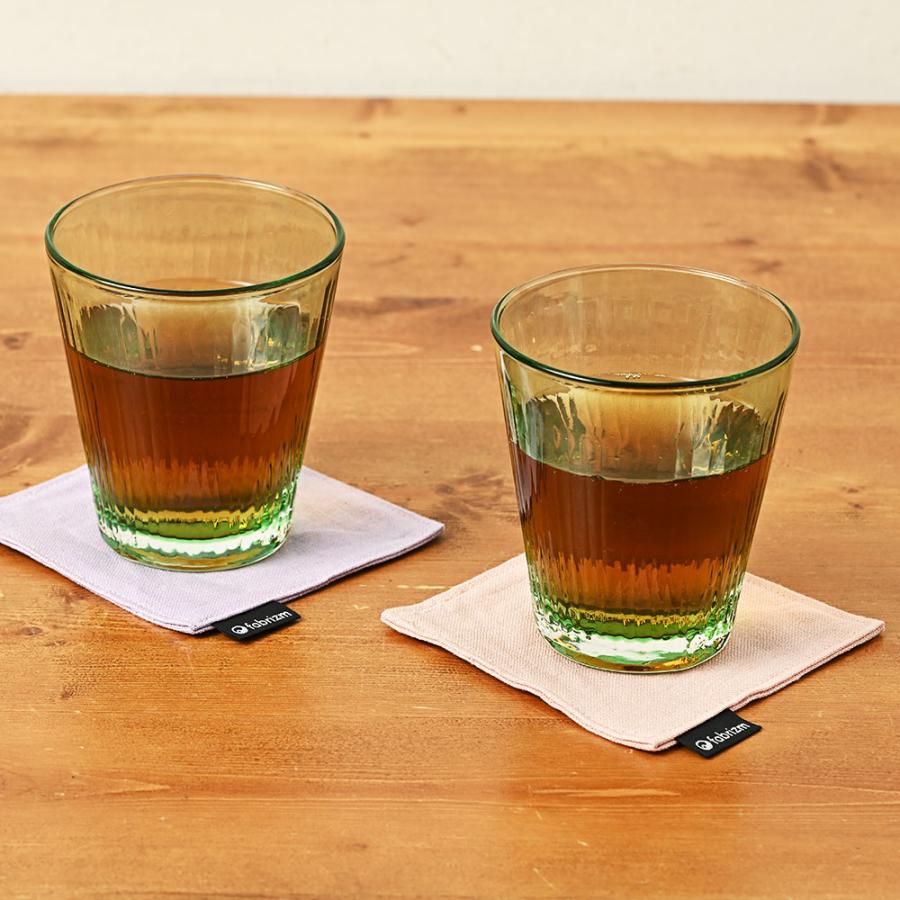 コースター おしゃれ 布 ソフトリネン 麻100％ 日本製 fabrizm リバーシブル 吸水 麻 爆買 | fabrizm | 25