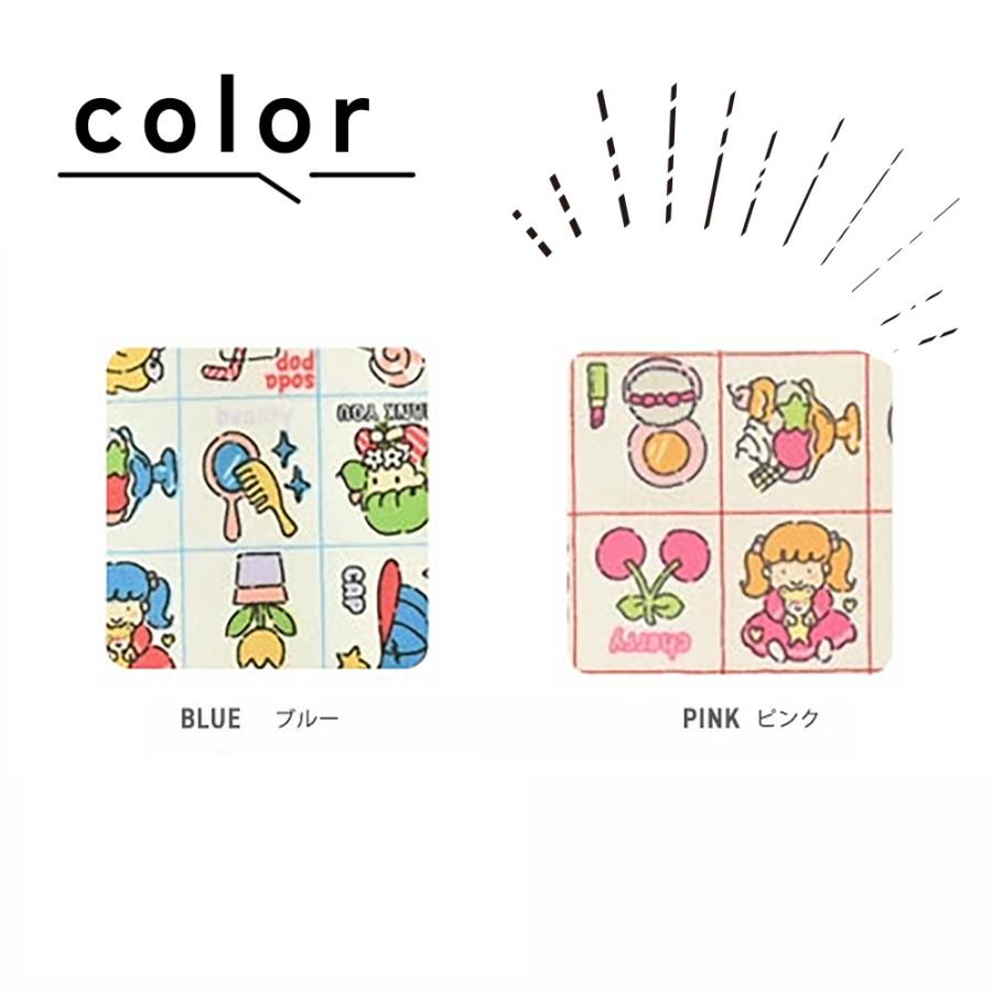 fabrizm 108cm巾 カット売り【50cm単位】レトロももちゃん 日本製  生地売り 北欧 国産 コットン ハンドメイド 手芸 おしゃれ かわいい 手作り 撥水加工 塩ビ |  | 03