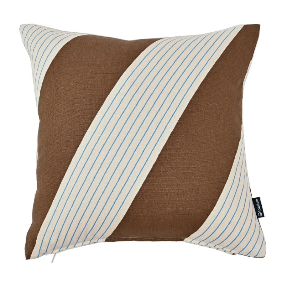 クッションカバー 30×30 北欧 30角 スラント 日本製 fabrizm 背当てカバー 小さめ 座布団カバー おしゃれ かわいい ストライプ ボーダー 名入れ刺繍OK 爆買 | fabrizm | 08