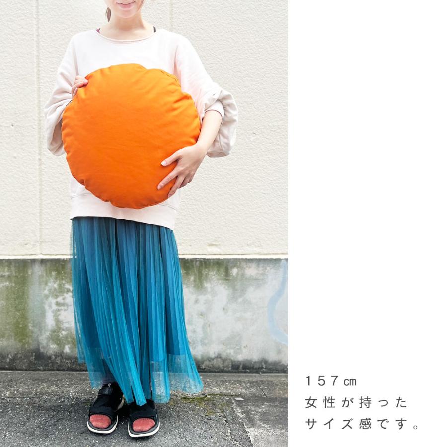 クッションカバー 丸型 50丸 無地 直径50cm 麻キャンバス 日本製 fabrizm  背当てカバー 座布団カバー 円形 おしゃれ かわいい ナチュラル 爆買 | fabrizm | 26