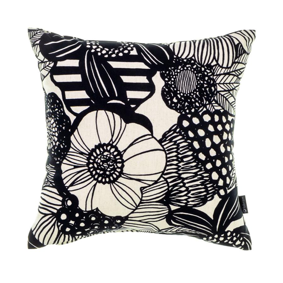 クッションカバー 中身付き 30×30 北欧 花 30角 アフラ＆ポリエステルわたヌードクッション 日本製 fabrizm 背当てカバー 小さめ 爆買 | fabrizm | 07