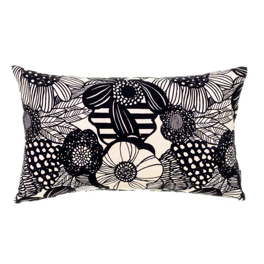 クッションカバー 中身付き 長方形 50×30 北欧 花 アフラ＆ポリエステルわたヌードクッション 日本製 fabrizm 背当てカバー 枕カバー 爆買 | fabrizm | 07