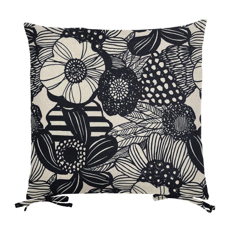 シートクッションカバー 椅子用 クッションカバー 座布団カバー ひも付き 45×45cm アフラ 日本製 fabrizm いす用 ダイニングチェア用 爆買 | fabrizm | 05