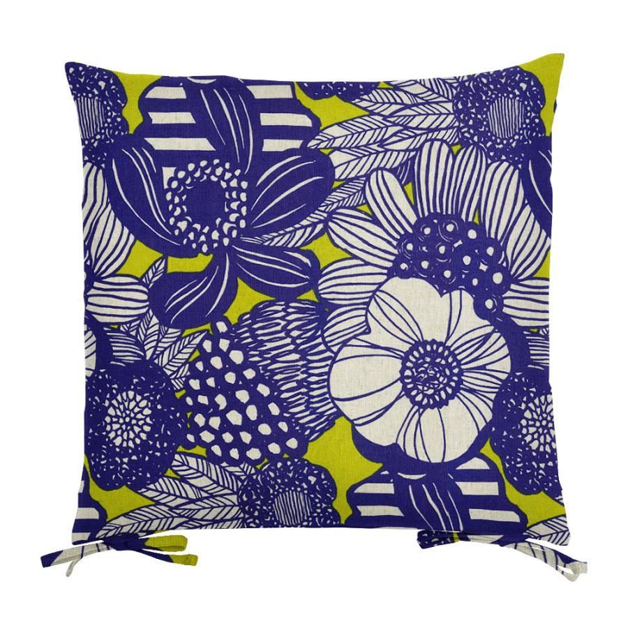 シートクッションカバー 椅子用 クッションカバー 座布団カバー ひも付き 45×45cm アフラ 日本製 fabrizm いす用 ダイニングチェア用 爆買 | fabrizm | 07