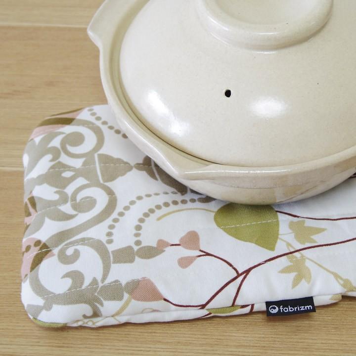 ミトン 鍋しき 鍋つかみ キッチン かわいい ラピュア 日本製 fabrizm 鍋敷き 2WAY 母の日 かわいい ギフト 手袋 北欧 花柄 爆買 | fabrizm | 14