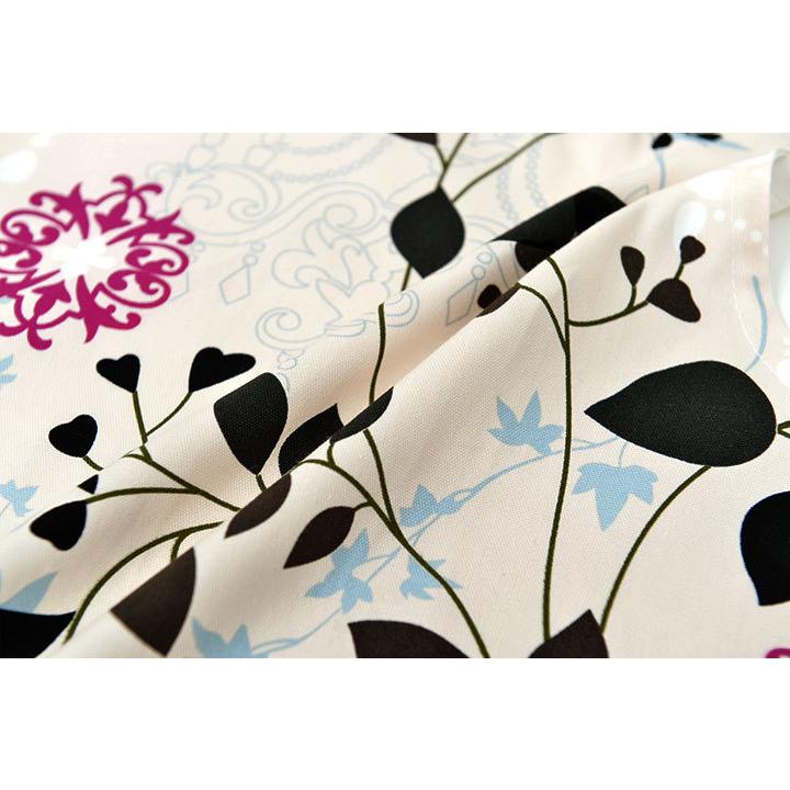 クッションカバー 中身付き 30×30 北欧 花 30角 ラピュア＆ウレタンヌードクッション 日本製 fabrizm 背当てカバー 小さめ 座布団カバー | fabrizm | 06