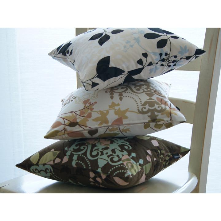 クッションカバー 中身付き 30×30 北欧 花 30角 ラピュア＆ポリエステルわたヌードクッション 日本製 fabrizm 背当てカバー 小さめ | fabrizm | 03