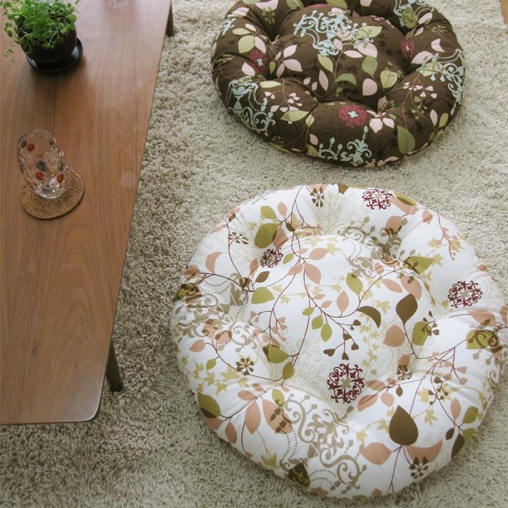 クッション 丸型 フロアクッション ラウンドクッション L ラピュア 日本製 fabrizm 帝人クリスター 座布団 丸座布団 おしゃれ 北欧 | fabrizm | 04