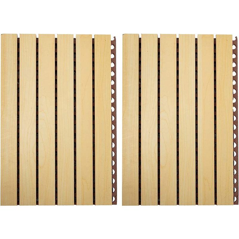 iplusmile 2ピース屋内アコースティックパネル木製防音板KTV吸音パネル