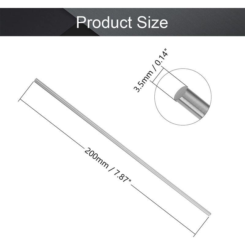 Utoolmart 旋盤バー ラウンド ロッド HSS丸棒 直径 7mm x 長さ 100mm 2個入り 旋盤丸棒 旋盤ラウンドロッド DI 通販 Utoolmart ラウンドロッド 丸棒 HSS 旋盤ラウンドロッド 10個入り 直径4mm 長さ200mm 高速スチール製 旋盤工具鋼ロッ
