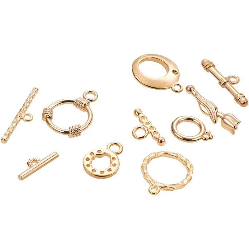 BENECREAT 12セット18?金メッキOTトグル 6つスタイル Tバー 留め金 リング アクセサリー留め具 ブレスレット ネックレス素 :20230103070912-00789:ジョナヤマ名古屋1号店 通販 メンズ リング アクセサリー ゴールド ブルーの装飾 20号
