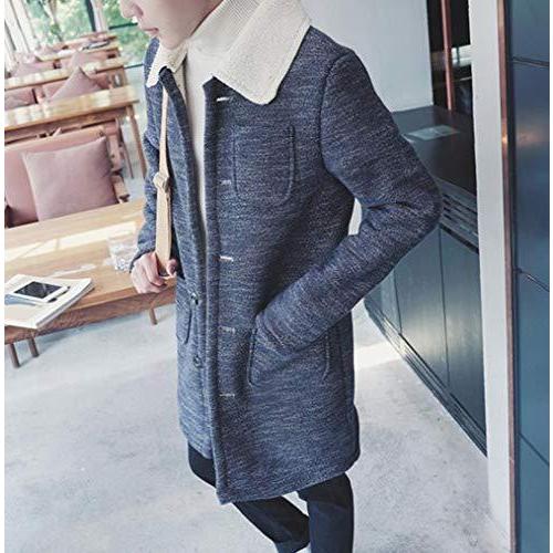 気質アップ メンズ ニカ チェスターコート ロング トップス おしゃれ シンプル コート カッコイイ ラシャコート ロング丈 パーカー Mail Kreaplanning Com