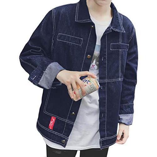 数々の賞を受賞 トップス Gジャン Ma 1 メンズ 秋 ブルゾン ジャケット コート デニム Mengfanメンズ 韓国 ア デニム ファッション パーカー Hakunamatatagrill Com
