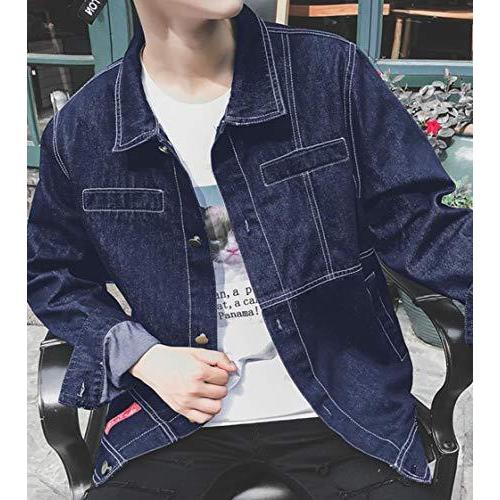 数々の賞を受賞 トップス Gジャン Ma 1 メンズ 秋 ブルゾン ジャケット コート デニム Mengfanメンズ 韓国 ア デニム ファッション パーカー Hakunamatatagrill Com