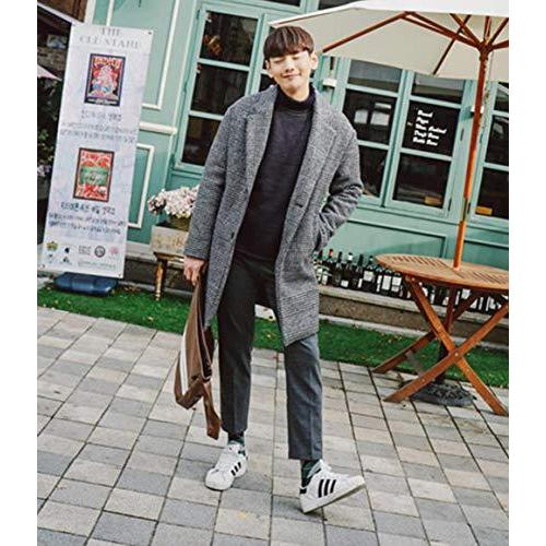 贅沢品 ロング メンズ コート 男性 チェスターコート 冬 秋 ジャケット コート ラシャ Mengfanメンズ コート ブルゾンブラックmf C 防寒 厚手 ジャンパー パーカー Morrismonument Com