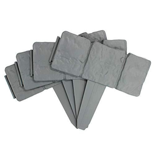 Creacom ガーデンフェンス ガーデンエッジ Diy 花壇フェンス 連結 簡単設置 簡単設置 園 柵 実用的なppプラスチック製 膨れ 剥離 腐食なし 高靭性 園 レンガ石調 芝生 ジョナヤマ名古屋1号店 A B086dn8kd8 北欧風 土留め 注文 キャンセル